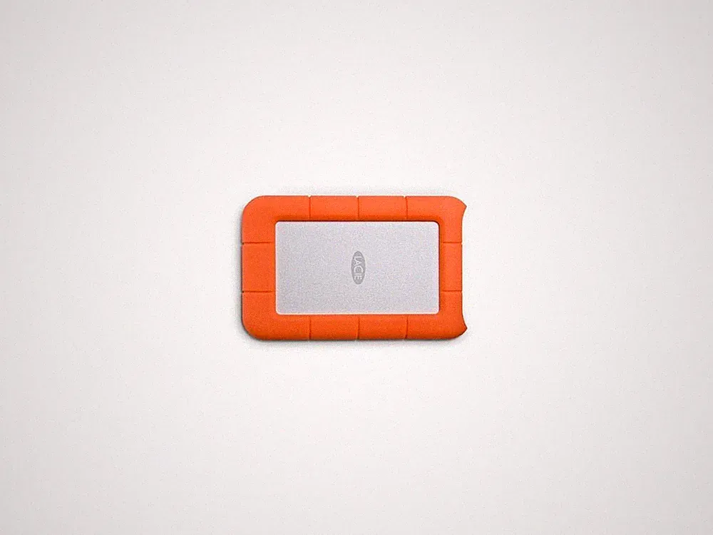 LaCie 2TB Rugged Mini External Hard Drive USB 3.0 Model LAC9000298 Orange